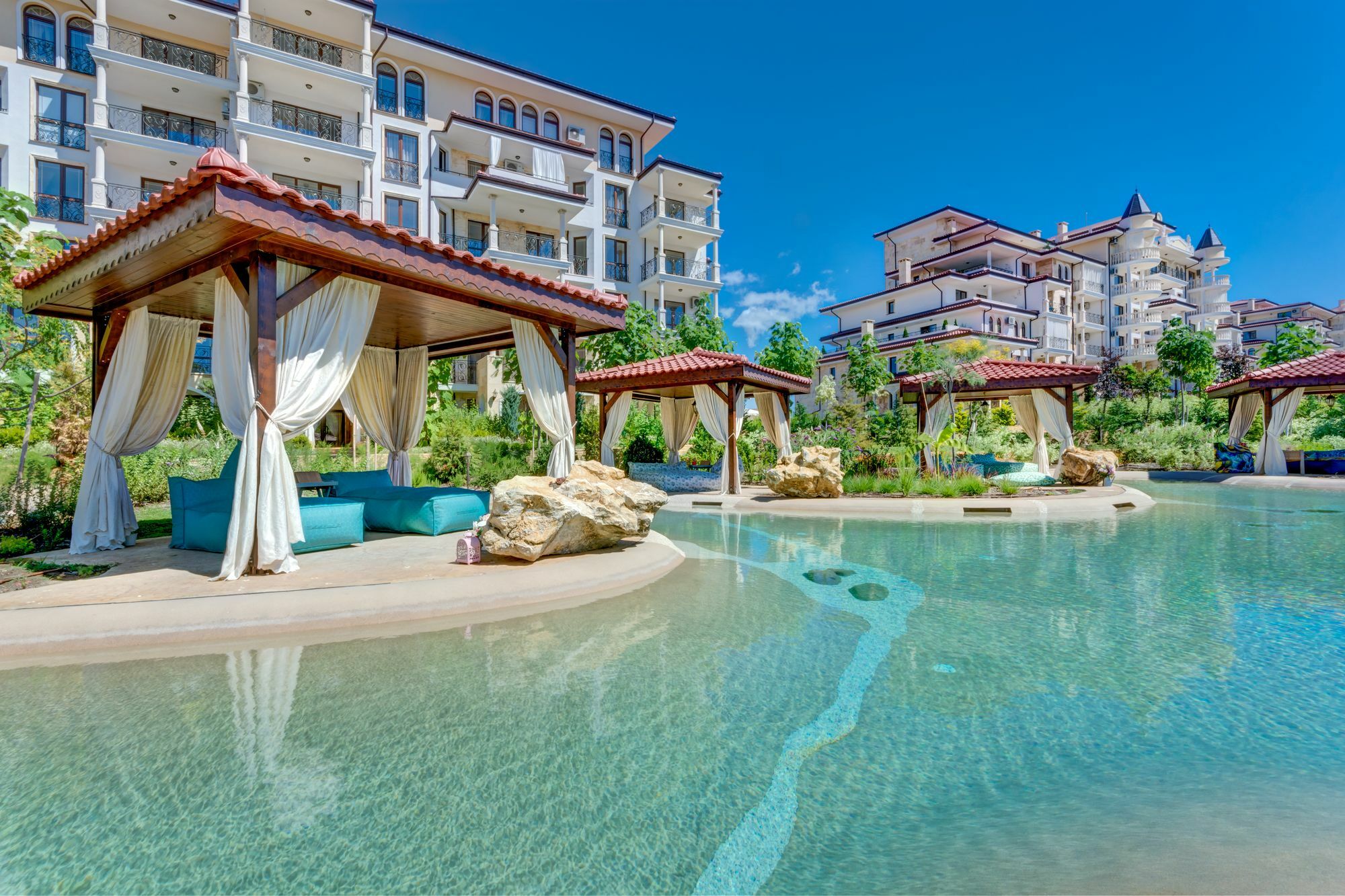 Apartments In Complex Poseidon Nessebar Eksteriør billede